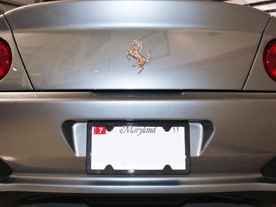 Carbon Fiber License Plate Frame